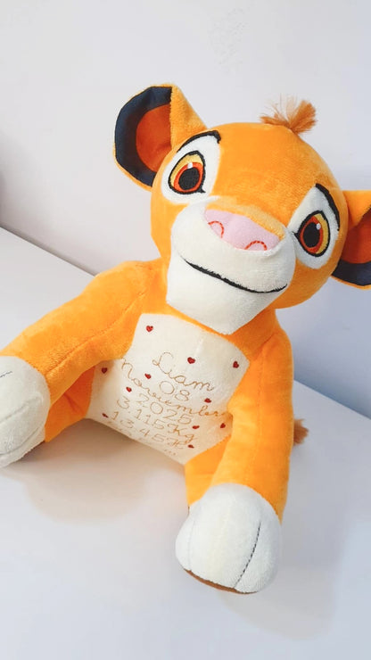 Peluche Simba Natalicio
