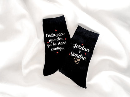Calcetines Novio ‘Cada paso’ - Albea Meraki