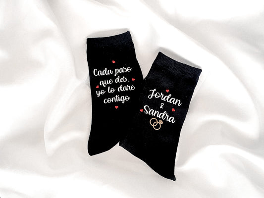 Calcetines Novio ‘Cada paso’ - Albea Meraki