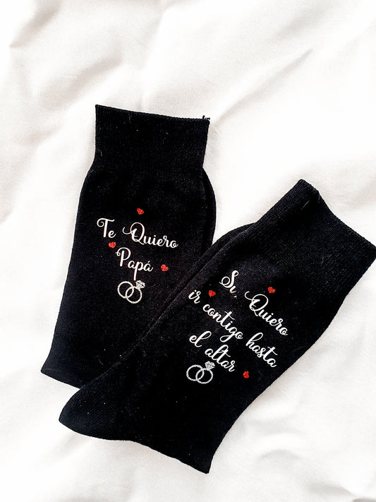Calcetines Papá ‘Si Quiero’ - Albea Meraki