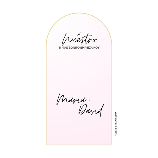Vinilo adhesivo – «Nuestro Sí» 💗